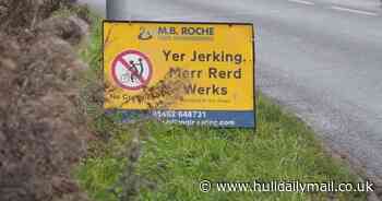 Iconic Hull accent 'rerd werks' sign stolen for second time