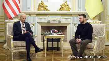 Russland spottet über Kiew-Besuch von US-Präsident Biden