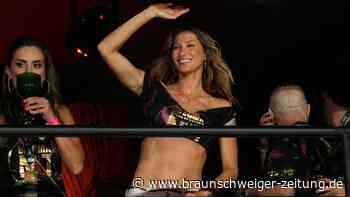 Topmodel Gisele Bündchen feiert beim Karneval von Rio