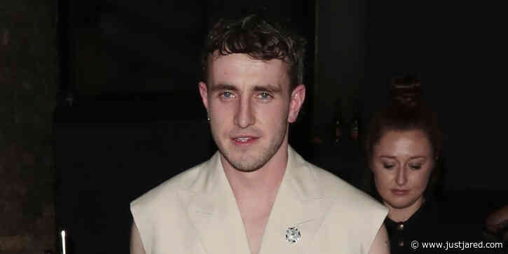 Paul Mescal Shows Off His Toned Arms at Netflix's BAFTAs Afterparty