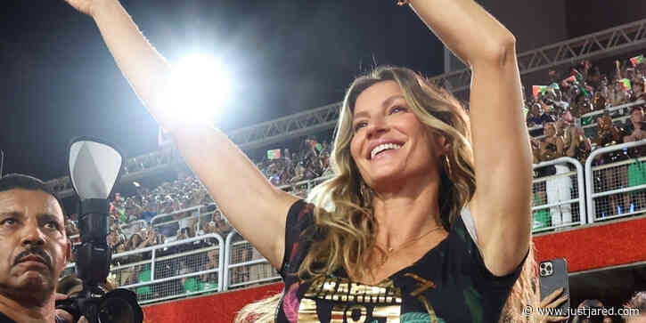Gisele Bundchen Gets Into The Rhythm During Rio Carnival Festivities - See The Pics!
