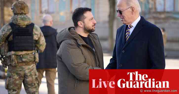 Russia-Ukraine war: Joe Biden’s surprise visit to Kyiv ‘unprecedented in modern times’, says US – live