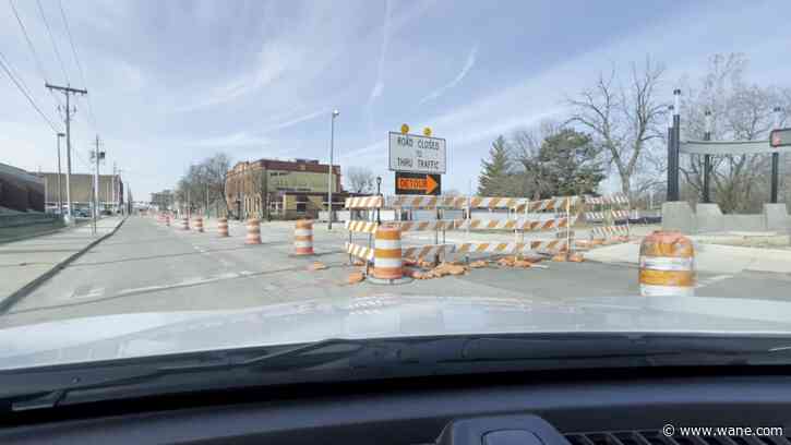 Navigating Superior Street construction in downtown Fort Wayne