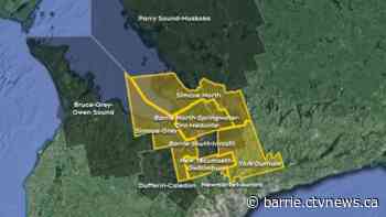 Simcoe-Grey keeps name, loses New Tecumseth under new federal riding changes