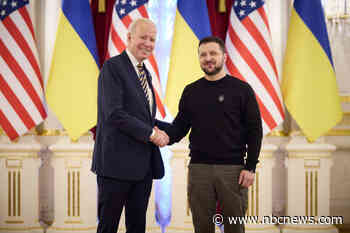 Biden makes surprise visit to Ukraine nearly one year after Russia's invasion