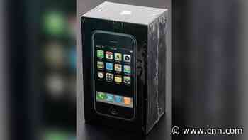 A first generation iPhone fetches $63,000 at auction