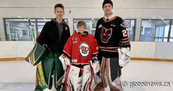 Calgary goalies team up to support young hockey player