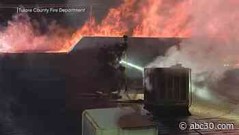 Strathmore taqueria destroyed in early morning fire, owners hoping to rebuild