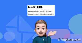 Apple Support website down for some users with persistent ‘Invalid URL’ error