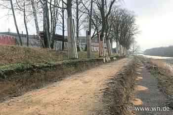 Langes Warten auf breiten Radweg