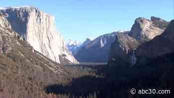 Rockslide shuts down some roads in Yosemite National Park
