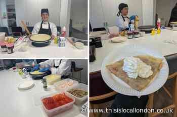 ‘Pancake Day pop-up visits office for a Friday treat’