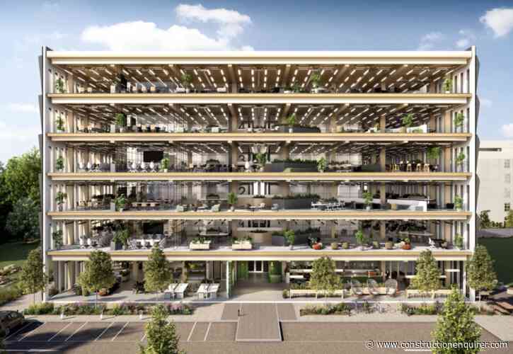 Manchester 6-storey mass timber frame office approved