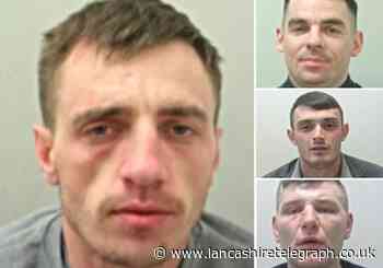 This week's most wanted men across East Lancashire