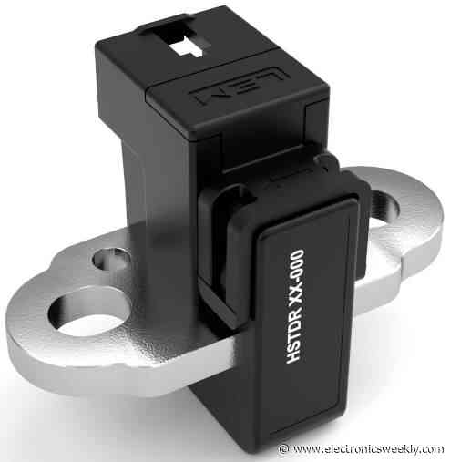 1.5kA current sensor for EV traction inverters is only 29mm tall