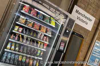 Blackburn train station gets cash-free vending machine