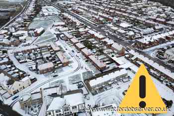 Watford weather: Snow forecasted as temperatures drop