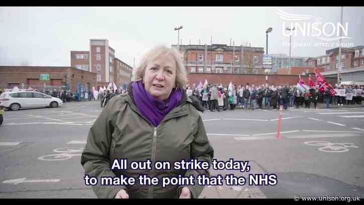 Third day of NHS strikes in Northern Ireland