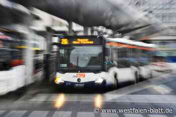 BMW-Fahrer droht in Bielefeld Busfahrer mit Waffe