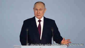 Putin: Westen trägt die Schuld am Ukraine-Krieg