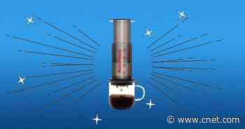 The Convenient AeroPress Handheld Coffee Maker Is Back Down to Just $30     - CNET