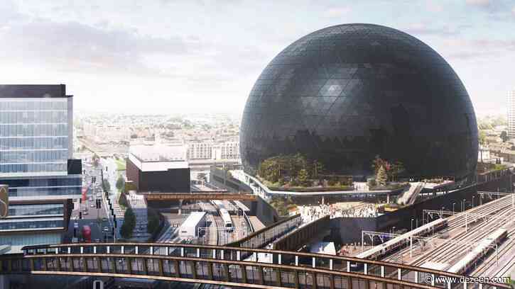 Michael Gove places Populous' spherical music venue on hold