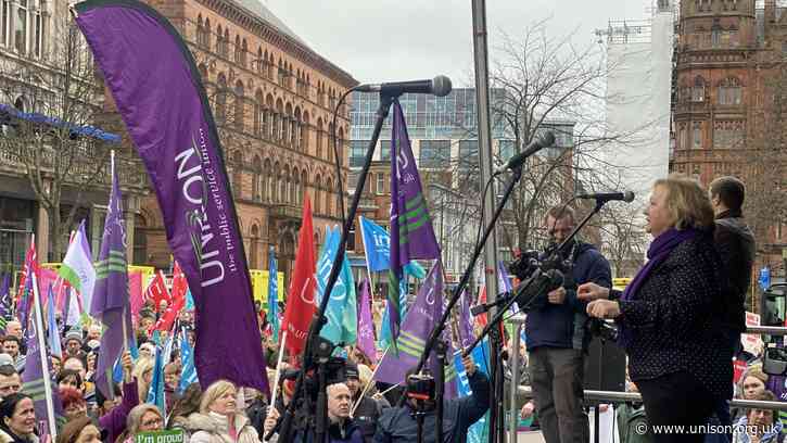 Blog: An electric atmosphere at Northern Ireland strikes