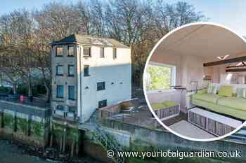 The Leaning Tower of Rotherhithe goes on sale with £1.5m price tag