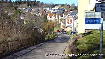 Rettungsweg in Altensteig: Die dritte Variante wird nun gebaut