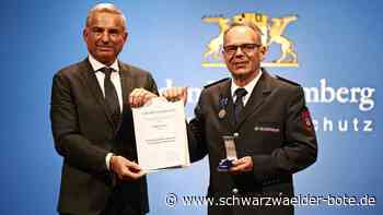 Ehrung für Ernst Feil: Als Helfer ist er in Wildberg oft als erster vor Ort