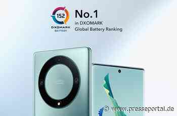 HONOR präsentiert das HONOR Magic5 Lite: Der Akku-Sieger im Curved-Design