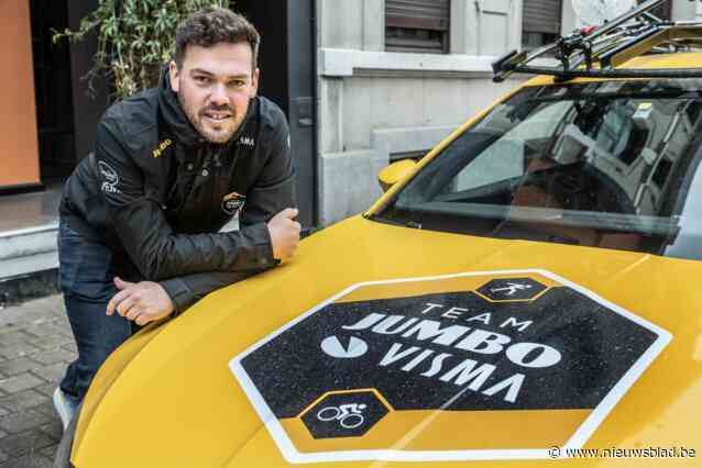 Oud-cafébaas Martijn (32) start wielerseizoen als nieuwe verzorger bij Jumbo-Visma: “Ik kon toch geen ‘nee’ zeggen?”