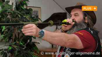 Ein Blasrohr macht auch Erwachsenen Spaß