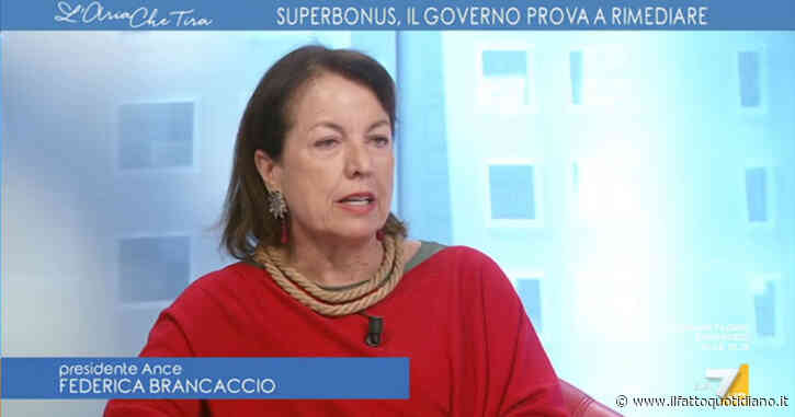 Superbonus, Brancaccio (Ance) a La7: “Non è vero che ha causato aumento prezzi e che è stato scritto male. Aveva regole molto stringenti”