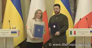 Kiev, il punto stampa di Giorgia Meloni e Zelensky: segui la diretta