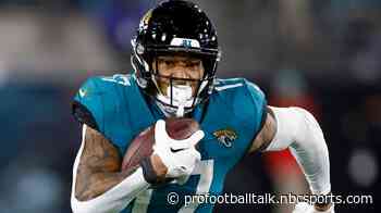 Evan Engram says he’s had “very positive” conversations with Jaguars