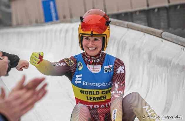 Rodel Weltcup-Finale im Sauerland / Entscheidungen im Gesamtweltcup der Damen, Herren, Herren Doppel und Team-Staffel offen