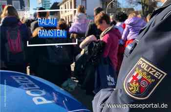 POL-PPWP: Fröhliches Feiern beim 72. Westricher Fastnachtsumzug