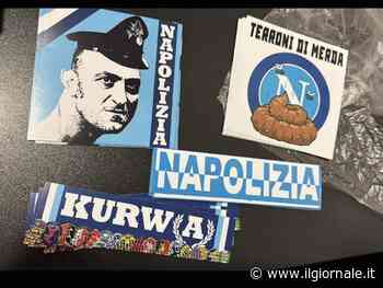 Eintracht-Napoli, sale la tensione: adesivi choc contro i partenopei