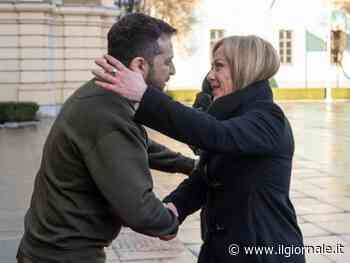 "L'Italia non tentenna". Meloni conferma l'appoggio a Zelensky