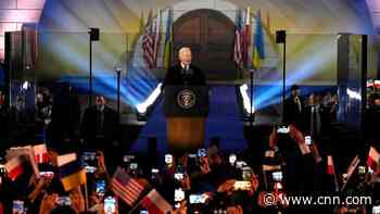 Biden issues a rallying cry in Warsaw