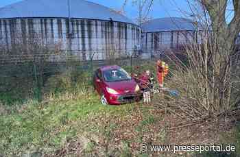 FW Bergheim: Eine Person bei Verkehrsunfall bei Bergheim verletzt - Rettungshubschrauber im Einsatz