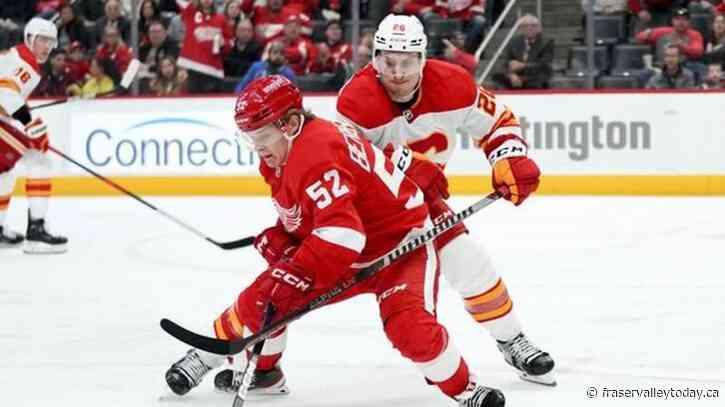 Calgary Flames place defenceman Michael Stone on IR, recall Walker Duehr from AHL