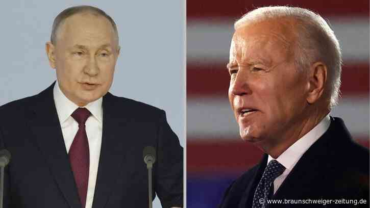 Biden stärkt Kiew den Rücken - Putin gibt Westen Schuld an Ukraine-Konflikt