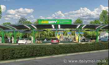 Fast-food chain Subway plans to build electric vehicle charging 'oasis' stations across the US