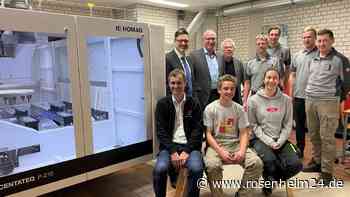 Neues CNC-Bearbeitungszentrum für das Staatliche Berufliche Schulzentrum Berchtesgadener Land Freilassing