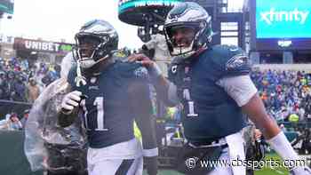 Eagles' A.J. Brown on potential Jalen Hurts extension: 'If you do not pay this man, just ship me off'