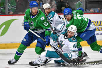 Abbotsford Canucks drop pair of games to San Jose