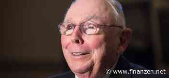 "Dummes Glücksspiel": Berkshire-Vize Charlie Munger will Kryptowährungen verbieten