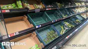 Asda and Morrisons limit sales of some fruit and vegetables